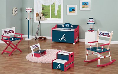 Kitchen: Atlanta Braves Baseball Room Collection