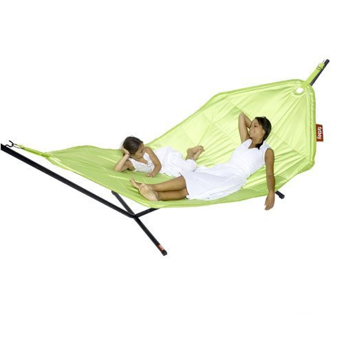 Fatboy&reg; 900.2013 H&auml;ngematte headdemock lime green (black rack) Preisvergleich