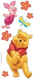 Winnie the Pooh Mini Wall Stickers - Pooh and Piglet