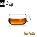 Teaology Farfalle Borosilicate Glass Tea/Coffee Cup - 6.75oz Glass