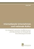 Produkt-Bild: Internationale Unternehmen und nationale Kultur: Ein Vergleich zwischen Gro&szlig;britannien und Deutschland am Beispiel der Versicherungswirtschaft