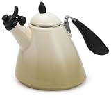Review Le Creuset Q9600-68 / Le Creuset Ogive Enamel-on-Steel 1-3/4-Quart Kettle, Dune