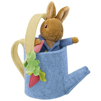Childrens Toyshop  Toys : Beatrix Potter Peter In Watering Can