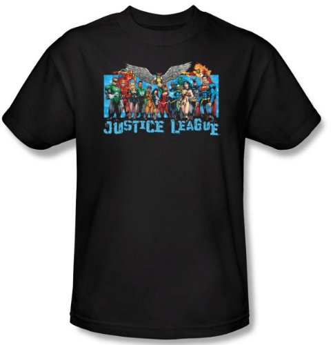  Justice League Lineup T-shirt