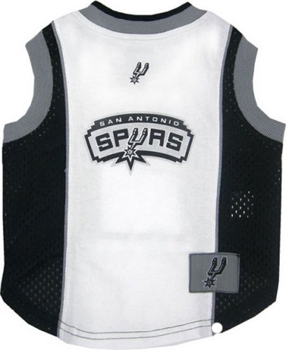 NBA Pet Mesh Tank Top, Small, San Antonio Spurs