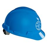 Klein Tools 60021 V-Gard Hard Cap with Klein Lineman Logo , Blue