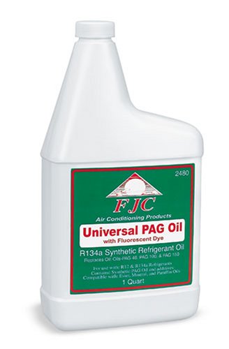 FJC, Inc. 2480 PAG Universal Oil with Fluorescent Leak Detection Dye (1 Quart)