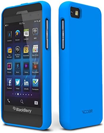 BlackBerry Z10 Case,Z10 Case [Non-slip] [Exact-fit] ,BB Z10 Case TPU Rubber Flexible Slim Soft Case, BB Z10 TPU Protective Case for Blackberry Z10 BB Z10 Smart Phone(Blue)