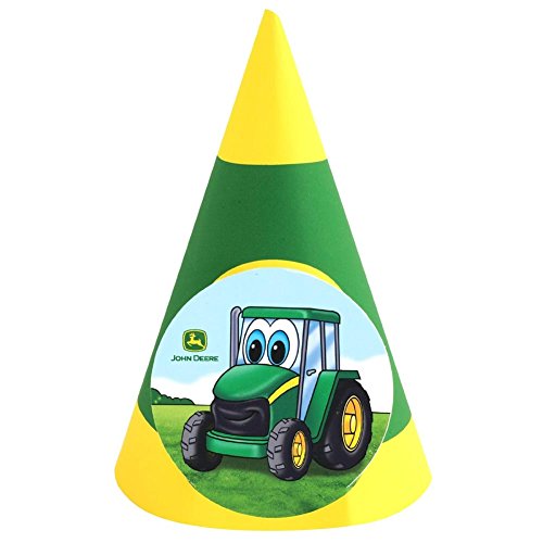 Johnny Tractor Cone Hats-8pk