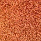 Puschel orange Hochflor Shag Teppich 400x500 cm