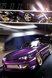 Autos, Easton Silvia Tuning Plakat Poster