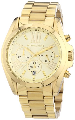 Michael Kors Bradshaw Chronograph Gold-tone Unisex Watch MK5605