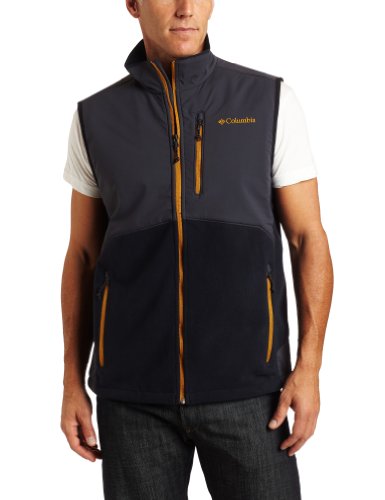 Columbia Men's Ballistic II Fleece Tall Vest, Abyss/India Ink/Squash, 2XT