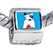 Bull Terrier Dog Beads - Pandora Bead & Bracelet Compatible