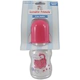 4 oz. Printed Hourglass Bottle (silicone nipple),... by Luvable Friends