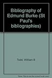 A bibliography of Edmund Burke