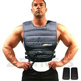 (Weekly Sale) NEW! ZF 100LBS ADJUSTABLE WEIGHTED VEST (Weights Included.One Size Fits All.)