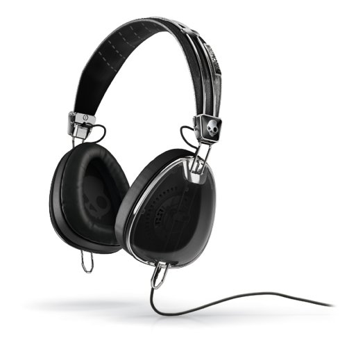  Skullcandy Aviator Headphone With 3 Button Remote - Black 