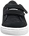 PUMA Suede Classic 2-Strap Sneaker  , Black/White, 11 M US Little Kid