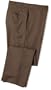 Dockers  Men's Action Slack Big And Tall Flat Front Pants,Med Heather Brown,48x30
