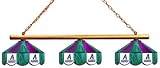 MLB Arizona Diamondbacks Three Shade Stained Glass Billiard Table Lamp