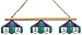 Imperial Arizona Diamondbacks Licensed Three Shade Stained Glass Billiard Table Lamp