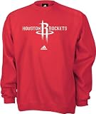 Houston Rockets Primary Logo Fleece Crewneck Sweatshirt