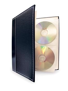 Bellagio-Italia CD and DVD Storage Binder - Holds 48 Discs