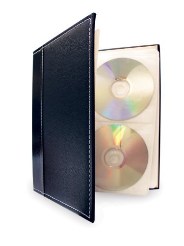 Bellagio-Italia CD and DVD Storage Binder - Holds 48 Discs