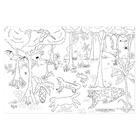 New-Pacon 78840 - Learning Walls Paper, Rain Forest, 72 x 48 - PAC78840