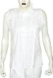 Womens Clothing - Cotton Sleeveless Top Blouse Chikan Embroidery Size L (ctop471)