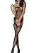 Yomoko Women Sexy Crotchless Fishnet Bodystocking Bodysuit Teddy Nightwear Lingerie