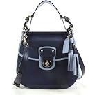 Coach Legacy Archival Two-Tone Willis Convertible Bag 22409 Navy Chambray Blue