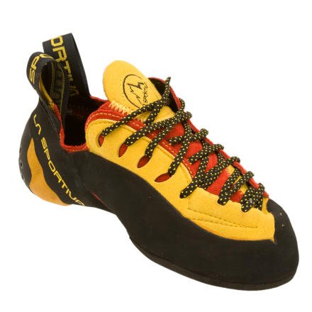La Sportiva Testarossa Vibram XS Grip2 Climbing Shoe Red/Yellow, 41.5