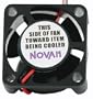Black Cooling Fan 25x25x10mm/JST plug