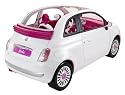 Mattel R1623-0 - Barbie mit Fiat im Barbie-Look, Puppe und Auto
