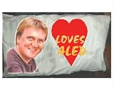 Click for more about ALED JONES personalised PILLOWCASE - BURSTING MEMORABILIA.