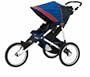 Schwinn Free Runner Jogging Stroller (Light Blue/Blue/Red)