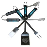 Siskiyou Sports  Jacksonville Jaguars 4 pc NFL BBQ Set