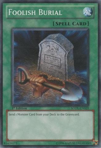 Yu-Gi-Oh! - Foolish Burial (SDDL-EN029) - Structure Deck: Dragunity Legion - 1st Edition - Common On Sale