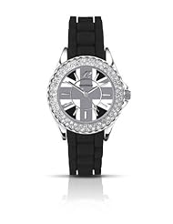 Party Time by Sekonda black silicon watch with Union Jack Dial 4616