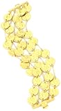 41LC7Yqgs5L. SL160  Tat2 Designs Coin Gold Coin Multi Strand Bracelet
