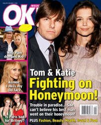 OK Weekly Magazine Tom Cruise & Katie Holmes December 11, 2006 Issue (Cameron Diaz, Rachael Ray, Melissa George)