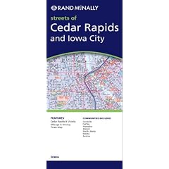 Rand Mcnally Streets of Cedar Rapids and Iowa City (Rand McNally Streets Of...)