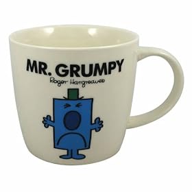 Mr Grumpy Mug By Roger Hargreaves, Officially Licensed, Boxed