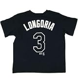Tampa Bay Rays Evan Longoria Baby Jersey T-Shirt3-6 Months