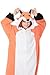 SAZAC Red Fox Kigurumi - Onesie Jumpsuit Halloween Costume