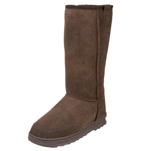 EMU Australia Women's Outback Hi Premium Australian Sheepskin Boot, Chocolate EMU Australia Women's Outback Hi Premium Australian Sheepskin Boot, Chocolate