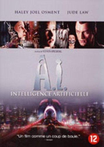 A.I. intelligence artificielle dvd, Film dvd A.I. intelligence artificielle