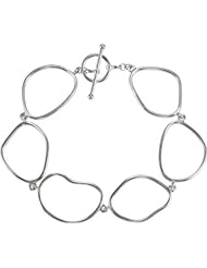 Open Silhouette Bracelet in Sterling Silver